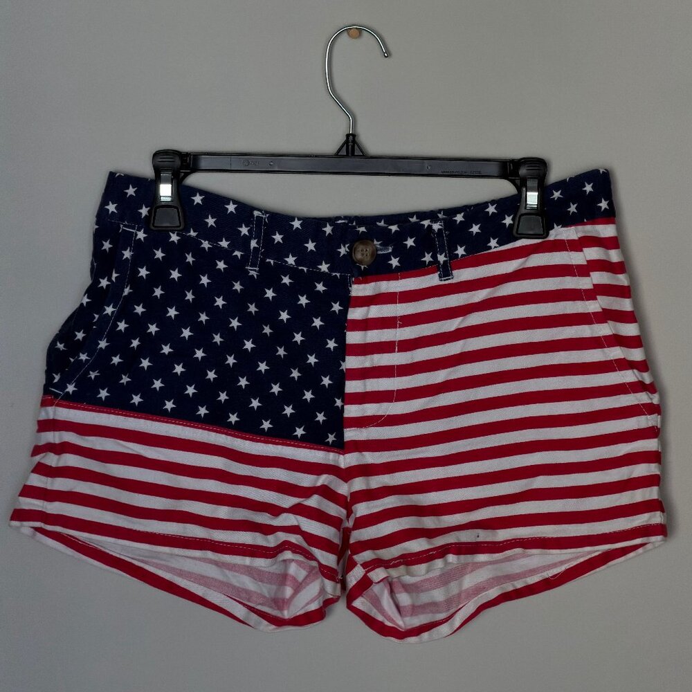 Chubbies Miss America Flag Shorts Medium Womens